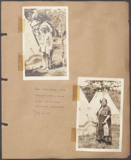 Marion Phillips Convention Scrapbook, Page 9 (image)