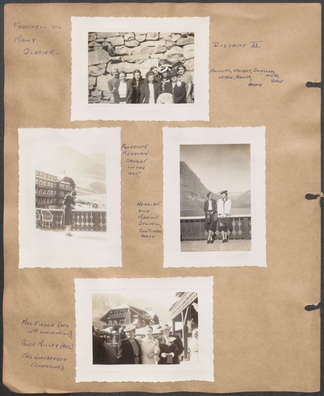 Marion Phillips Convention Scrapbook, Page 25 (Image)