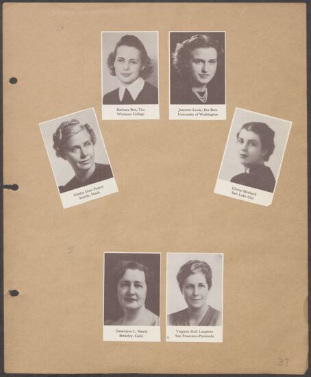 Marion Phillips Convention Scrapbook, Page 34 (Image)