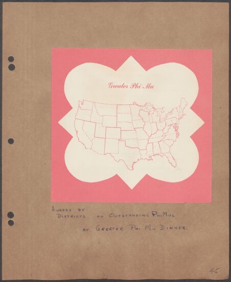 Marion Phillips Convention Scrapbook, Page 40 (image)
