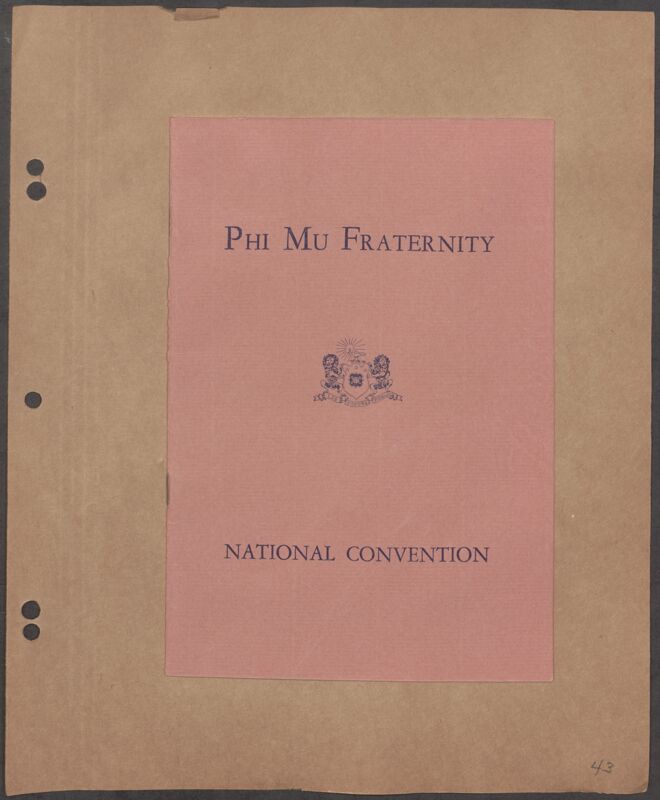 Marion Phillips Convention Scrapbook, Page 38 (Image)