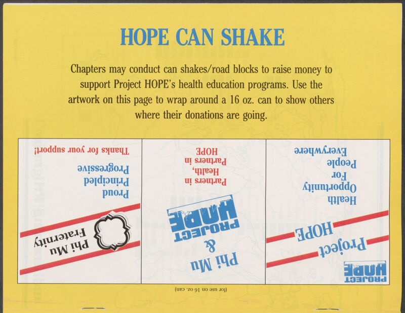 Hope Can Shake Artwork 1 Image