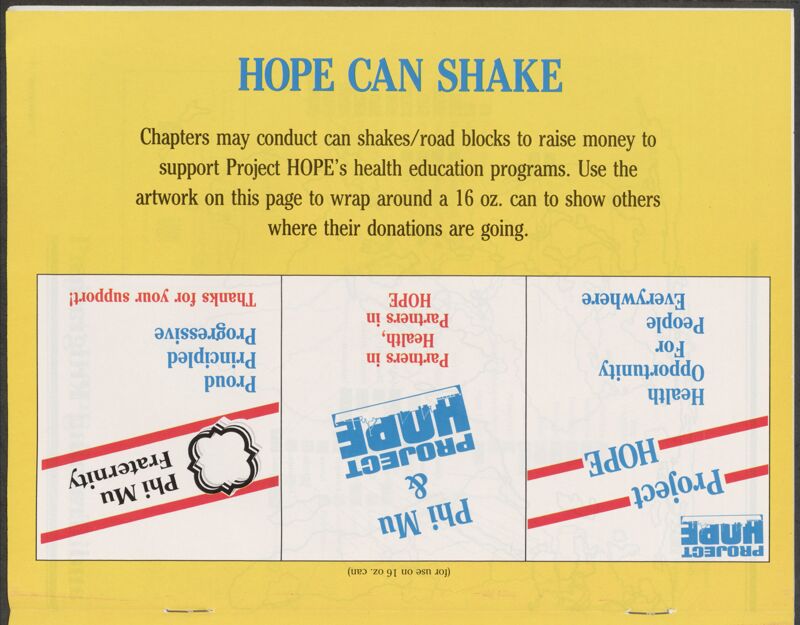 Hope Can Shake Artwork 2 Image