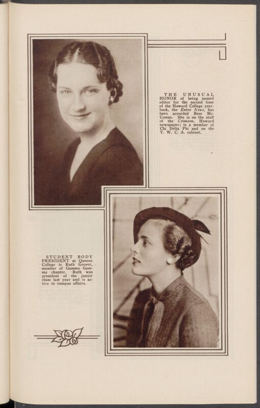 1934 Bess McComas Portrait Image