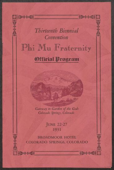 1931 National Convention Image