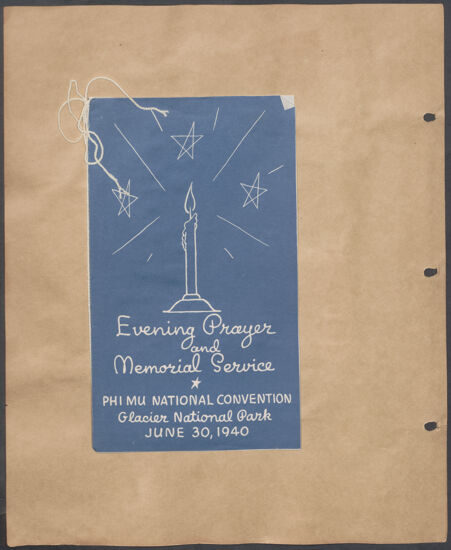 Marion Phillips Convention Scrapbook, Page 4 (Image)
