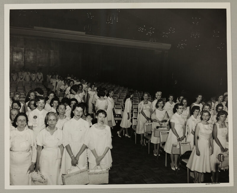 Phi Mus Enter Convention Opening Session Photograph, June 25-30, 1960 (Image)