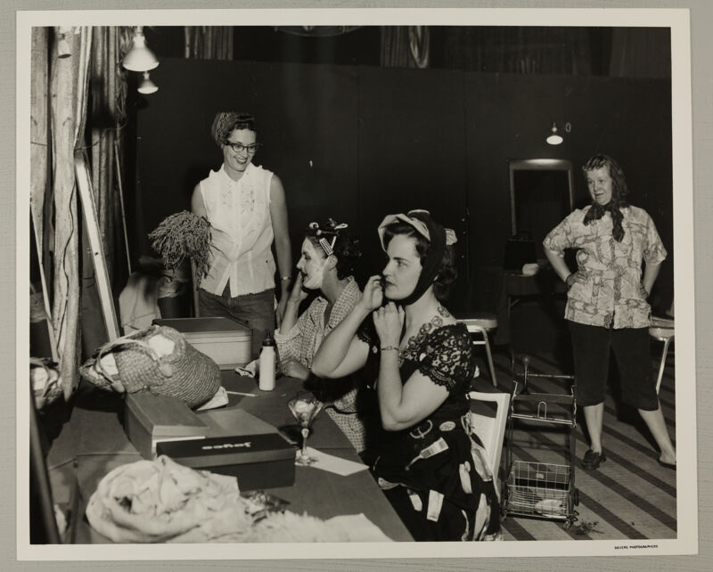 St. Louis Alumnae Prepare for Skit Photograph, June 25-30, 1960 (Image)