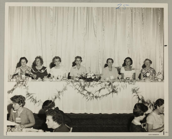 Carnation Banquet Head Table Photograph, June 25-30, 1960 (image)