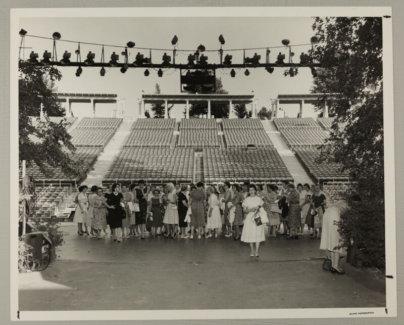 Phi Mus Tour Municipal Theater During Convention Photograph 3, June 25-30, 1960 (Image)