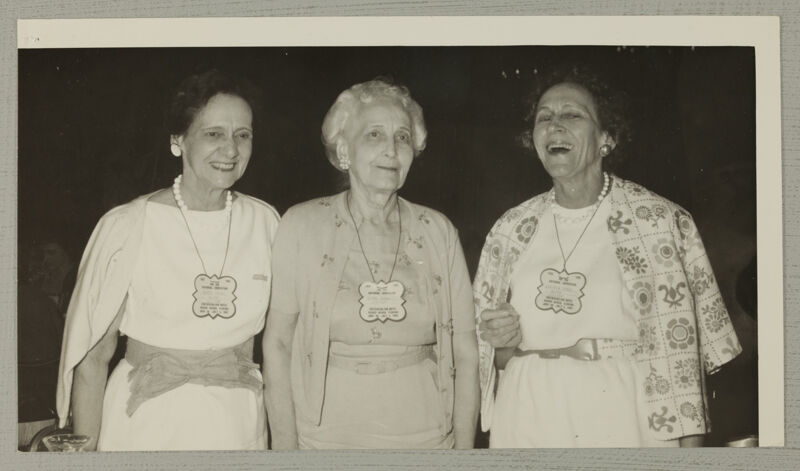 Three Trestrella Initiates at Convention Photograph, June 30-July 5, 1962 (Image)