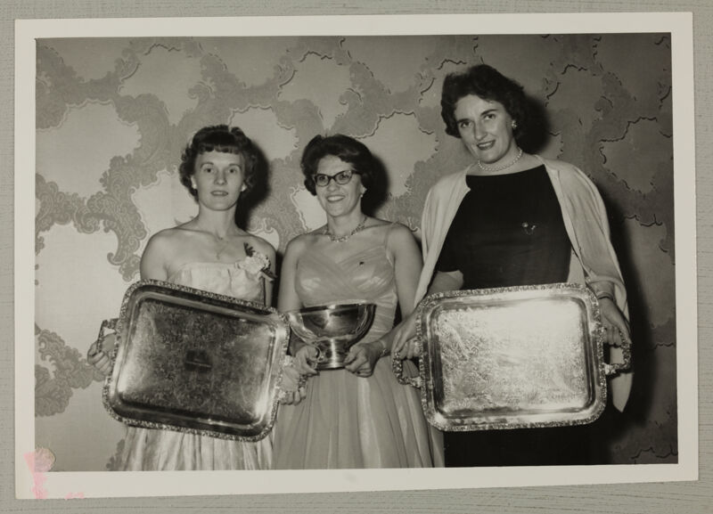 Lamb, Hobday, and Younkins With Awards Photograph, June 30-July 5, 1962 (Image)