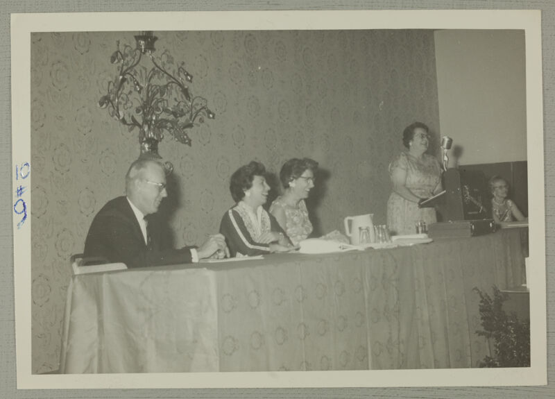 Haynes, LaBelle, Bloom, Norris, and Moore in Convention Session Photograph, June 30-July 5, 1962 (Image)