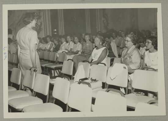 Winifred Bloom Conducts a Convention Workshop Photograph, June 30-July 5, 1962 (image)