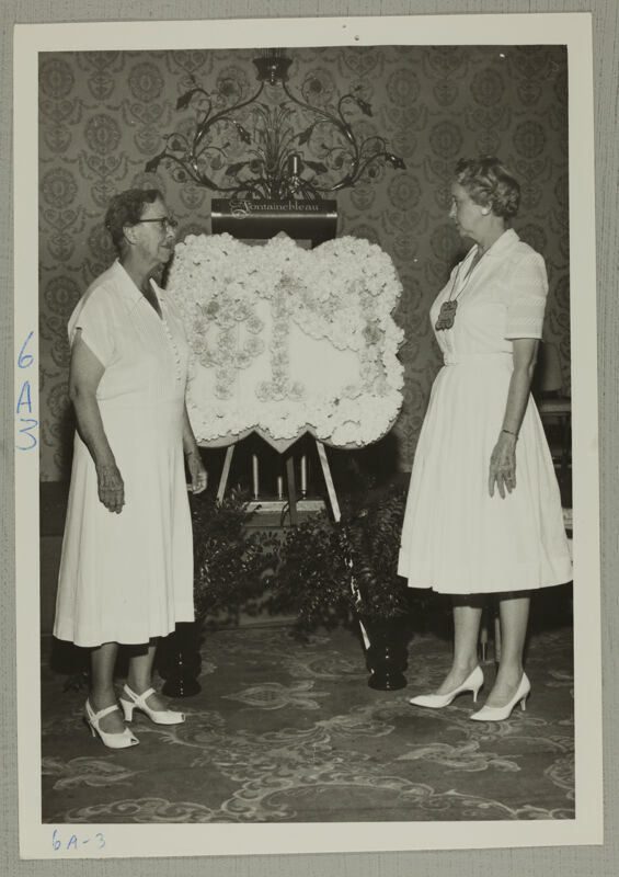 June 30-July 5 Mary B. Merritt and Maureen Witt at Convention Memorial Service Photograph Image
