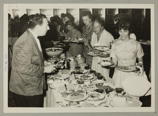 Buffet Luncheon at Convention Photograph, June 30-July 5, 1962 (image)