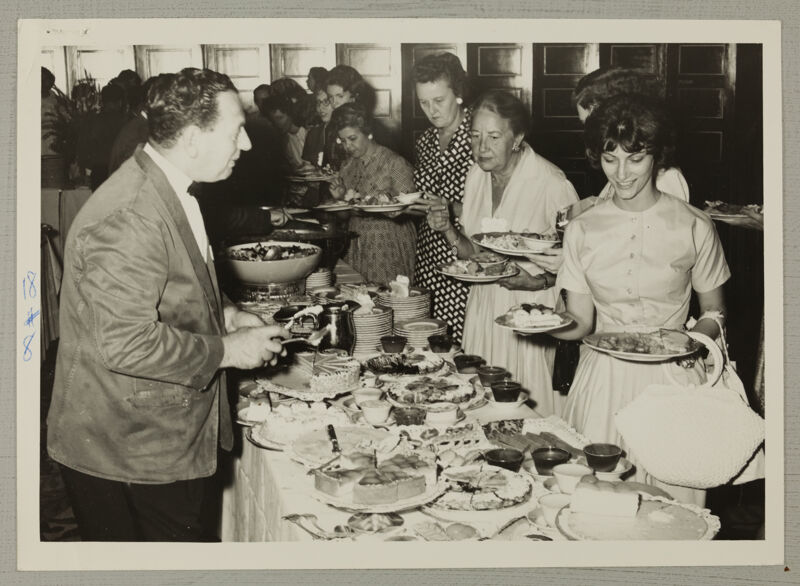 Buffet Luncheon at Convention Photograph, June 30-July 5, 1962 (Image)