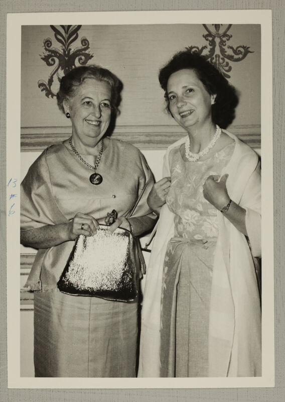Norma Merritt and Leona Hughes at Convention Photograph, June 30-July 5, 1962 (Image)