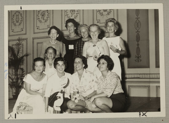 Florida Alumnae and Leona Hughes at Convention Calypso Capers Dinner Photograph, June 30-July 5, 1962 (image)