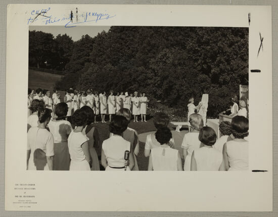 Convention Memorial Service Photograph, July 3-7, 1964 (Image)