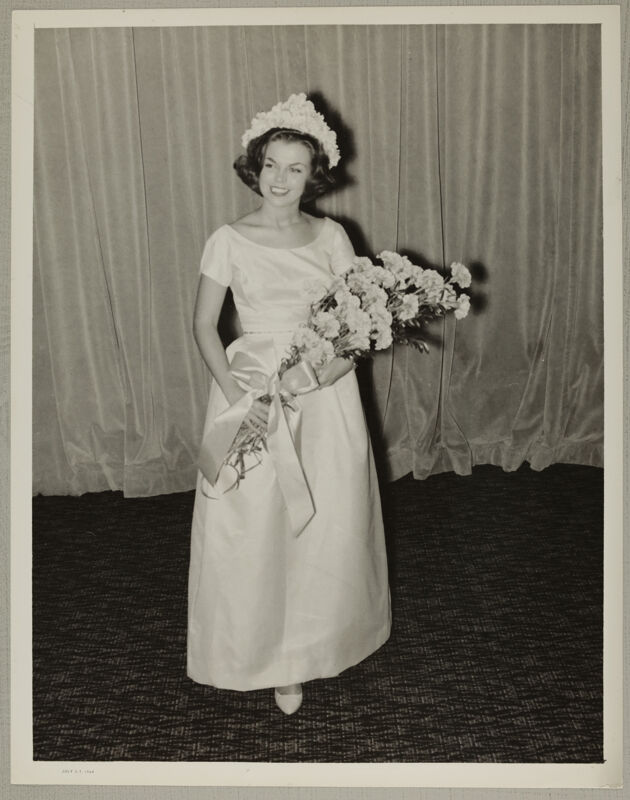 Patsy Edenfield as Carnation Queen Photograph, July 3-7, 1964 (Image)