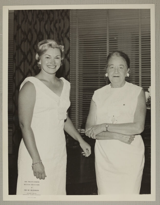 Garnett Randall and Unidentified at Convention Photograph, July 3-7, 1964 (Image)