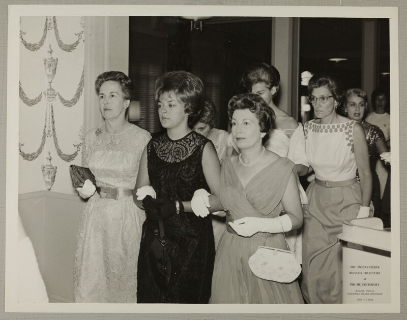 Phi Mus Process into Banquet at Convention Photograph, July 3-7, 1964 (Image)