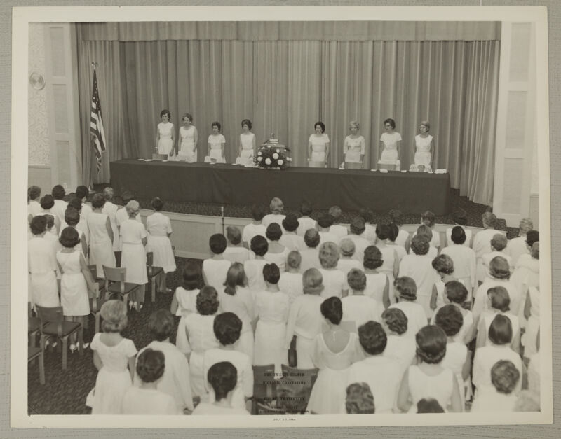 Opening Convention Session Photograph 2, July 3-7, 1964 (Image)