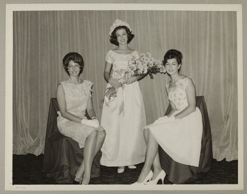Carnation Queen and Runners-Up Photograph, July 3-7, 1964 (Image)