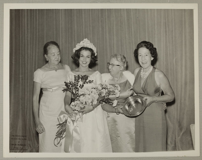 Randall, Edenfield, Hughes, and Lowe at Convention Photograph, July 3-7, 1964 (Image)