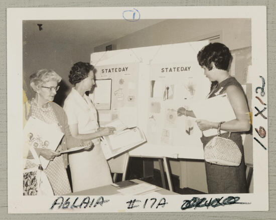 Convention State Day Display Photograph, July 7-12, 1968 (image)