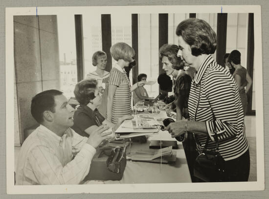 Convention Registration Photograph 2, July 7-12, 1968 (image)