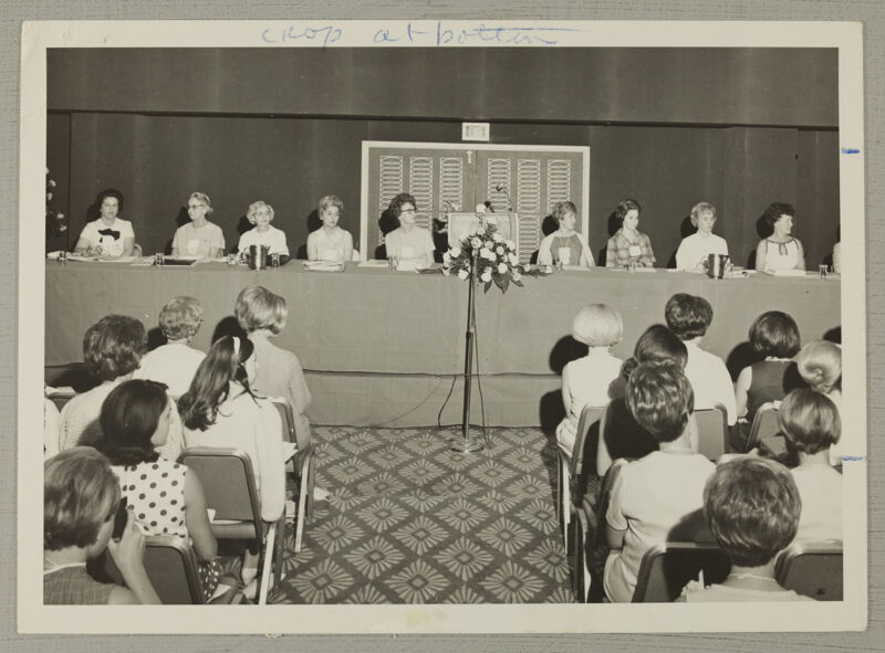 National Council Leads Business Session Photograph, July 7-12, 1968 (Image)