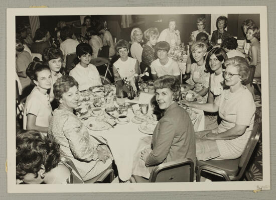 Table of 10 at Convention Photograph 2, July 7-12, 1968 (image)