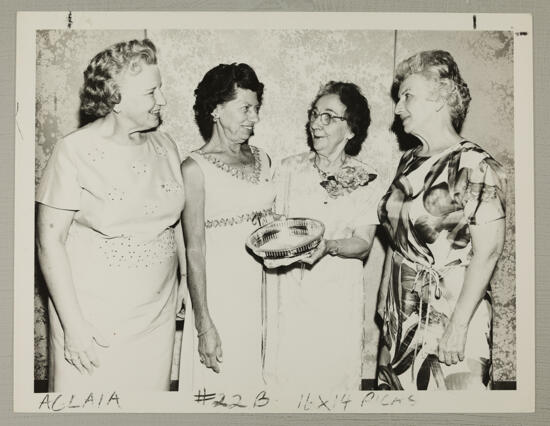 Delta Epsilon Charter Members With Building Corporation Award Photograph, July 5-10, 1970 (image)