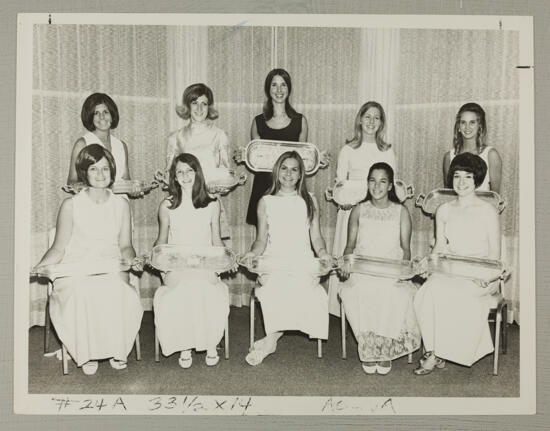 Top Collegiate Chapter Award Winners Photograph, July 5-10, 1970 (image)