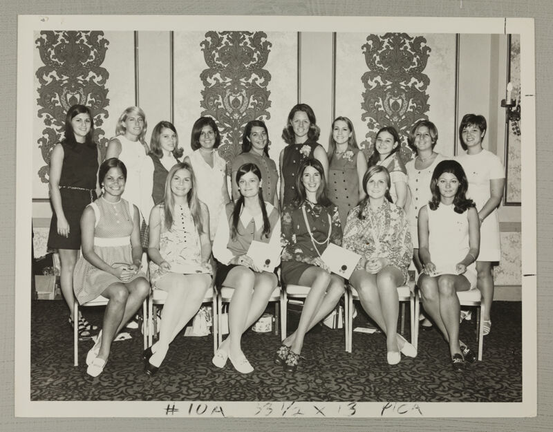 Collegiate HOPE Award Winners Photograph 2, July 5-10, 1970 (Image)