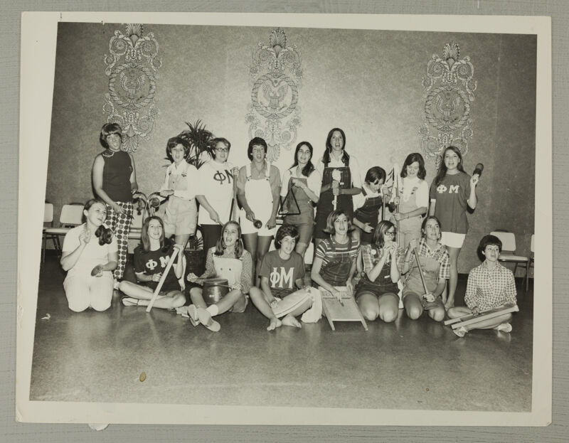 Convention Washboard Band Photograph, July 5-10, 1970 (Image)