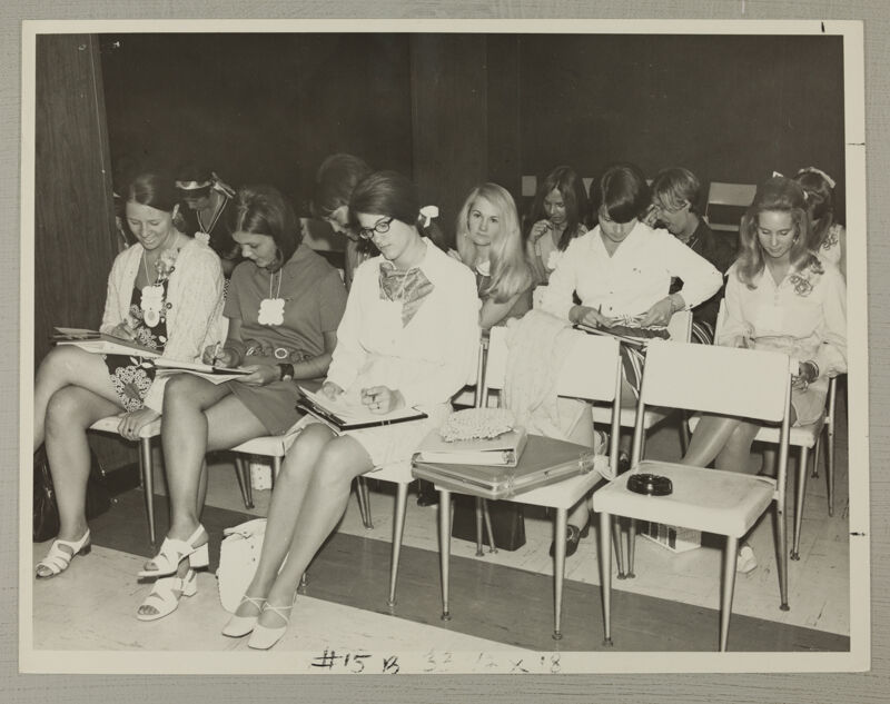 Collegiate Delegates at Convention Workshop Photograph, July 5-10, 1970 (Image)
