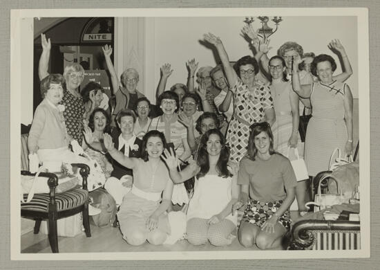 Phi Mus at Post-Convention House Party Photograph, July 1972 (image)