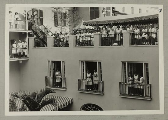 Phi Mus Watching Convention Memorial Service Photograph 1, July 7-12, 1972 (image)