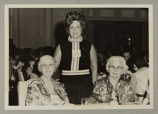 Brigman, Edward, and Martin at Convention Photograph, July 7-12, 1972 (image)