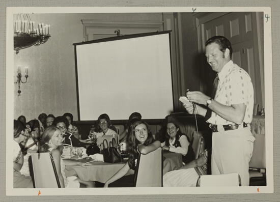 Robert Davis Leading Convention Workshop Photograph, July 7-12, 1972 (image)