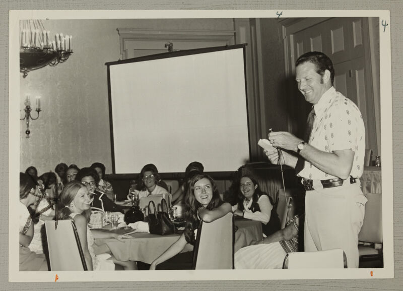 Robert Davis Leading Convention Workshop Photograph, July 7-12, 1972 (Image)