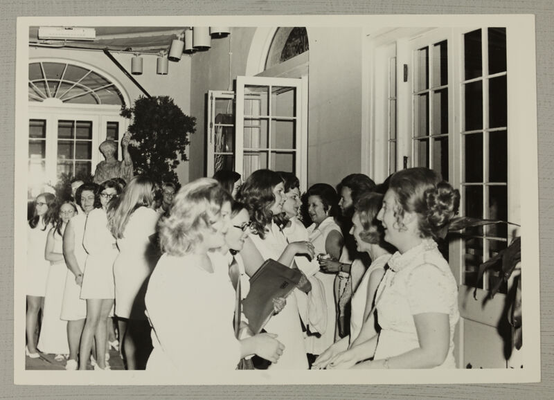 National Council Reception Photograph 1, July 7-12, 1972 (Image)