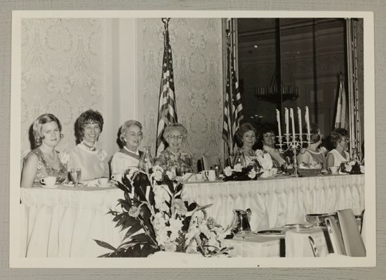 Carnation Banquet Head Table Photograph, July 7-12, 1972 (image)