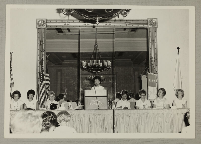 July 7-12 Martha Pugh Presiding at Convention Opening Session Photograph Image