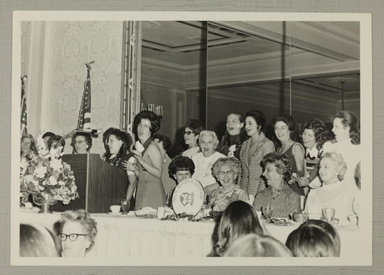 Trestrella Class Singing at Convention Photograph, July 7-12, 1972 (image)