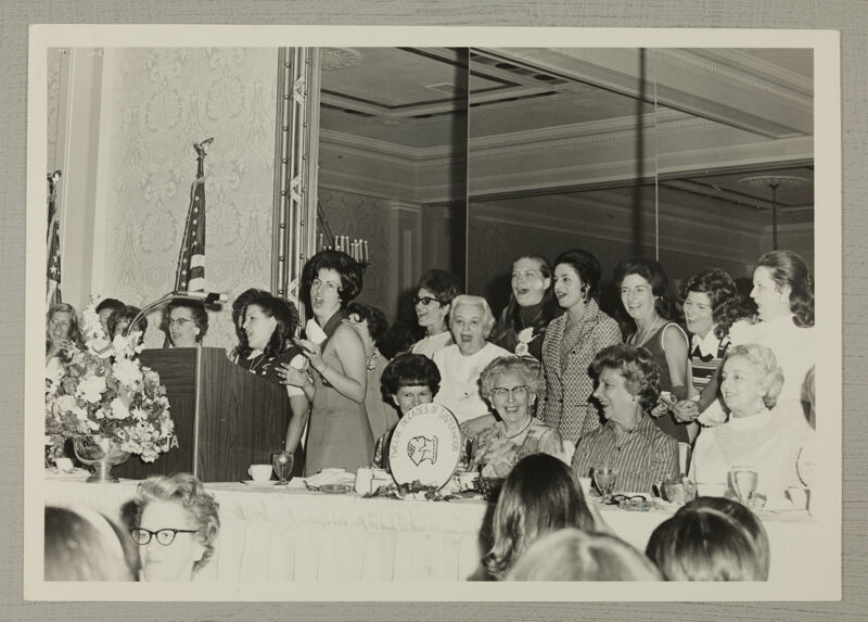Trestrella Class Singing at Convention Photograph, July 7-12, 1972 (Image)