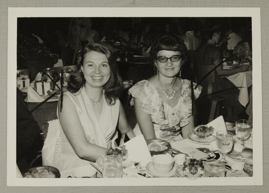 Margaret Sprague and Eunice Stewart at Convention Photograph, August 2-7, 1974 (image)